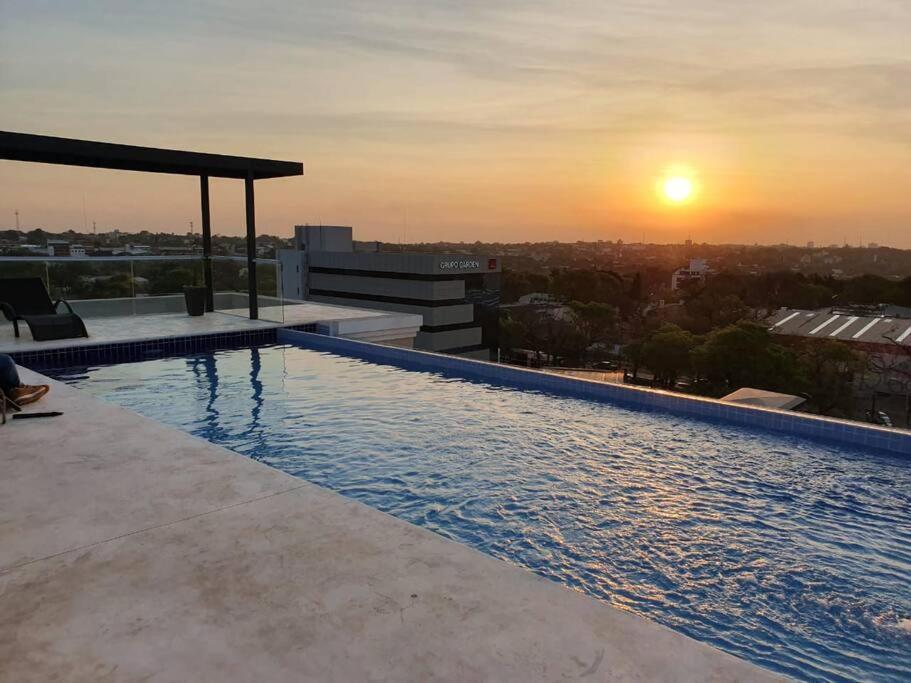 Hermoso Departamento Con Piscina Y Estacionamiento Asuncion Exterior photo